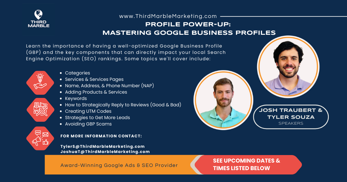 Profile Power-Up: Mastering Google Business Profiles | InUnison Community