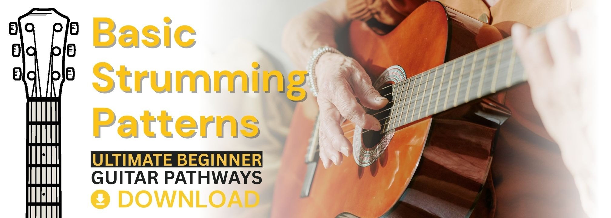 Basic Strumming Patterns for Beginner Guitar (PDF) | Noisy Clan