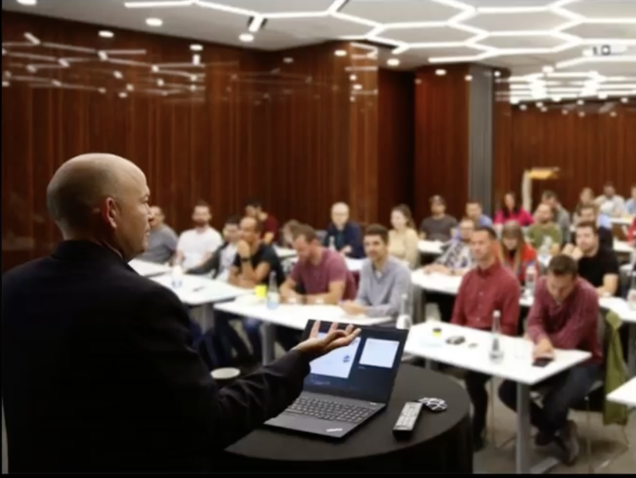 Architects attending an IDesign masterclass
