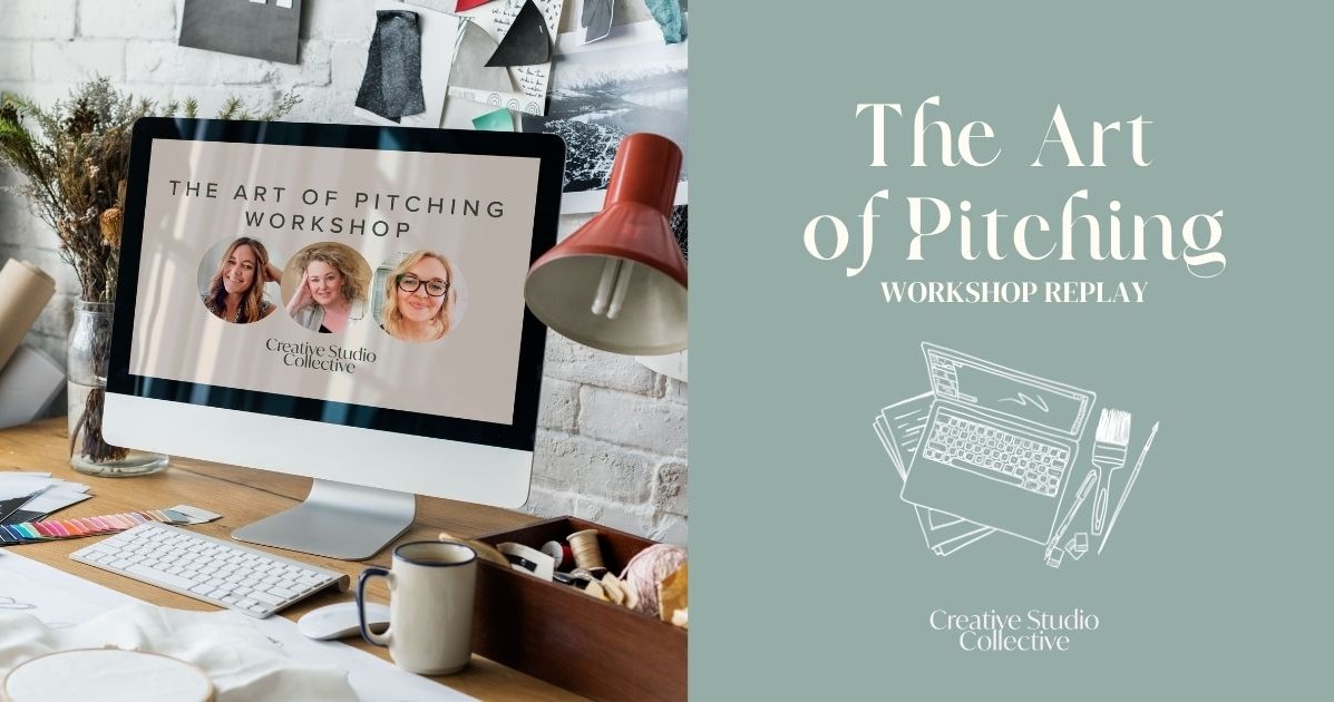 Pitching Workshop Replay for Surface Designers | Creative Studio Collective