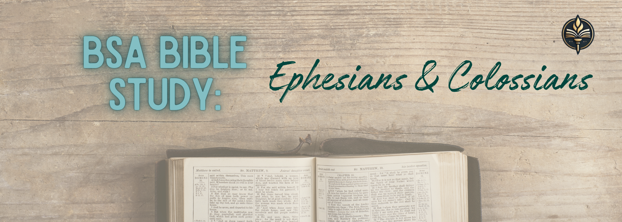 BSA Bible Study: Ephesians + Colossians