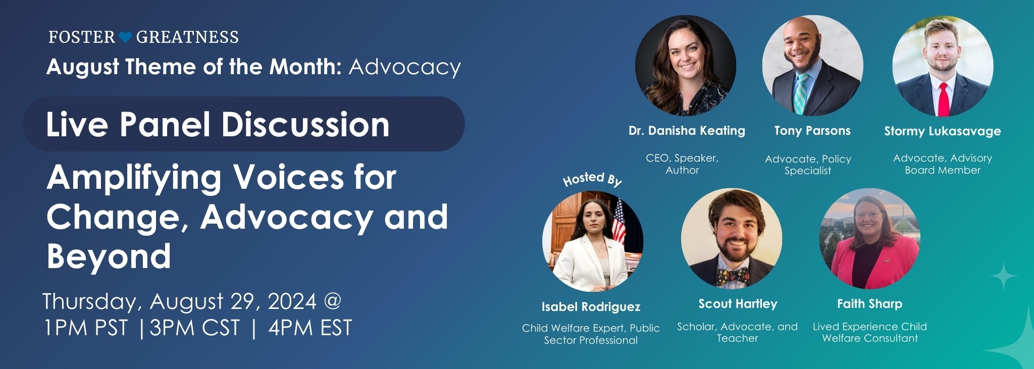 Amplifying Voices for Change, Advocacy and Beyond Foster Greatness(03)