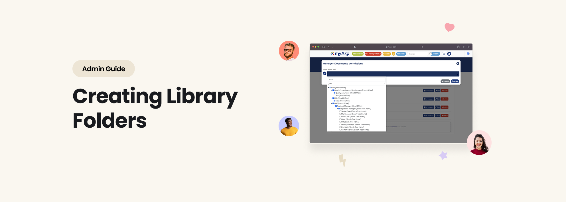 Creating Library Folders | myAko