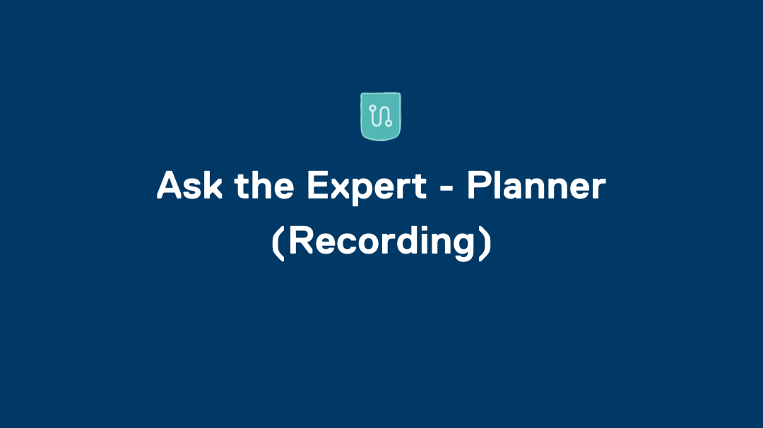 Ask the Expert - Planner (Recording) | The TechSoup Engagement Hub