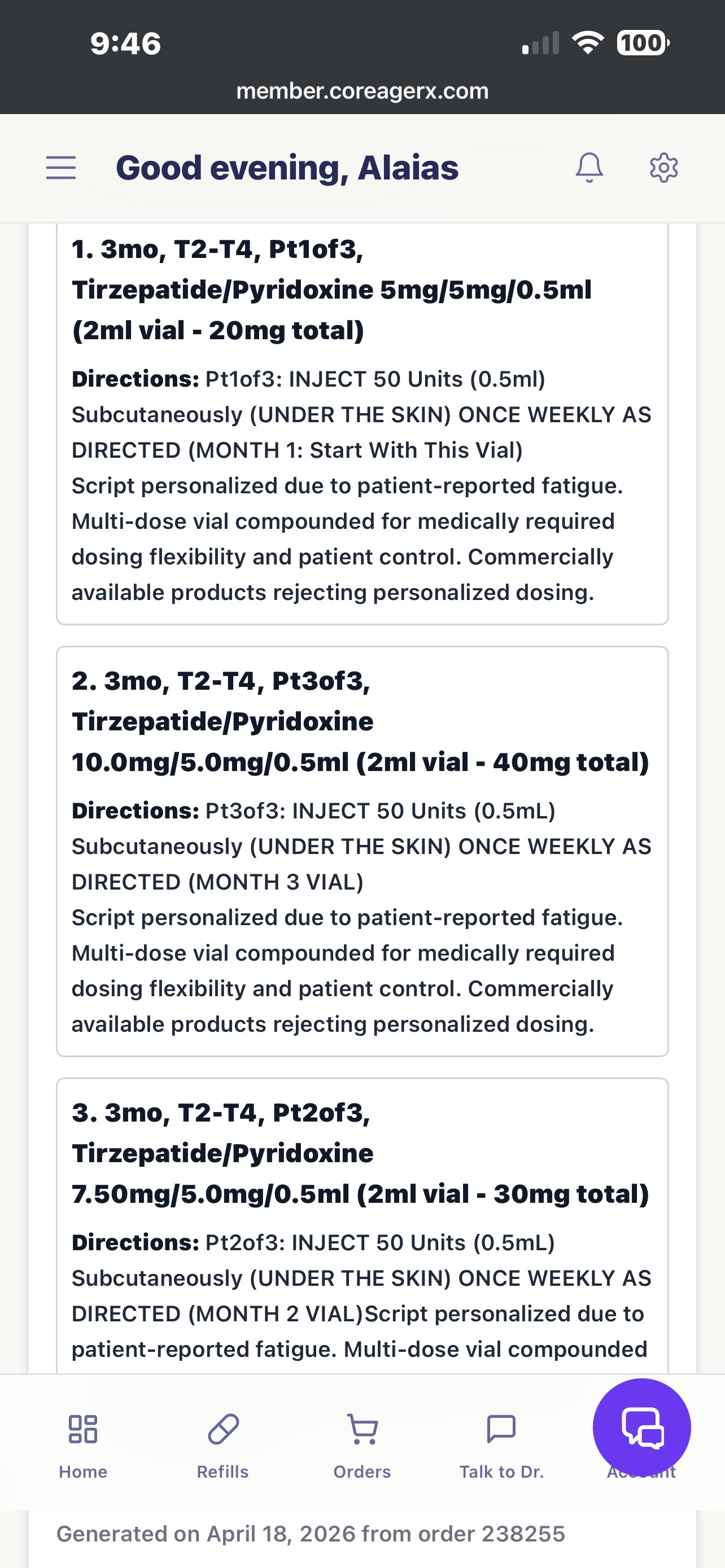 CoreAge Rx Wellness Community