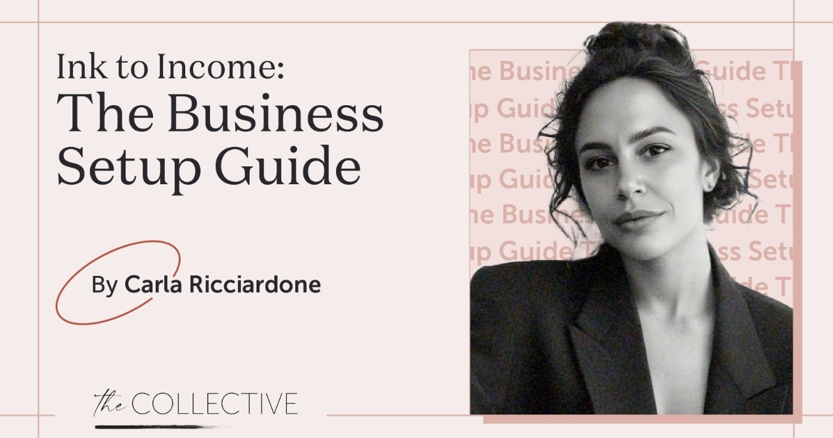 Ink to Income: The Business Setup Guide by Carla Ricciardone | The ...