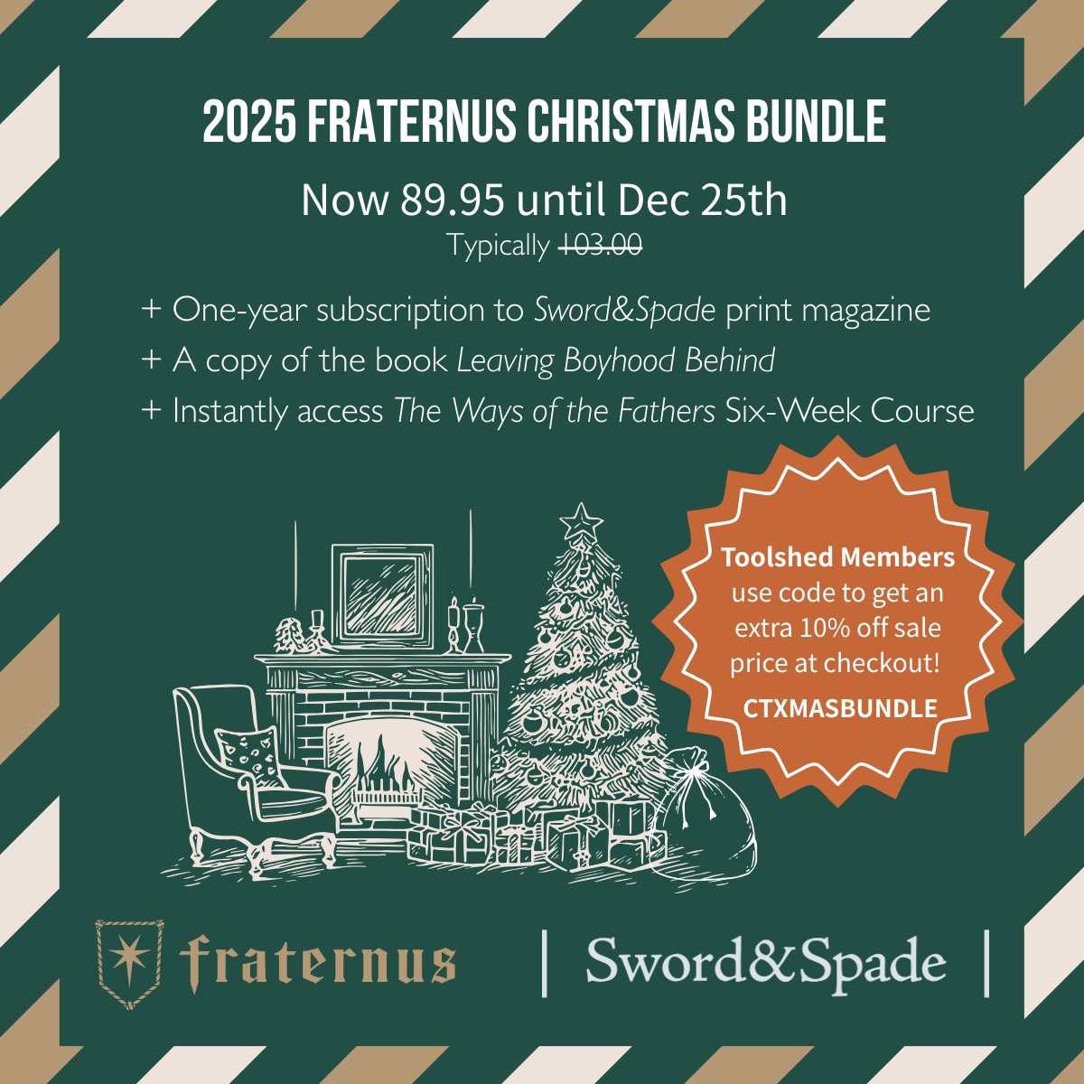 Fraternus Christmas Bundle Discount Code | The Toolshed