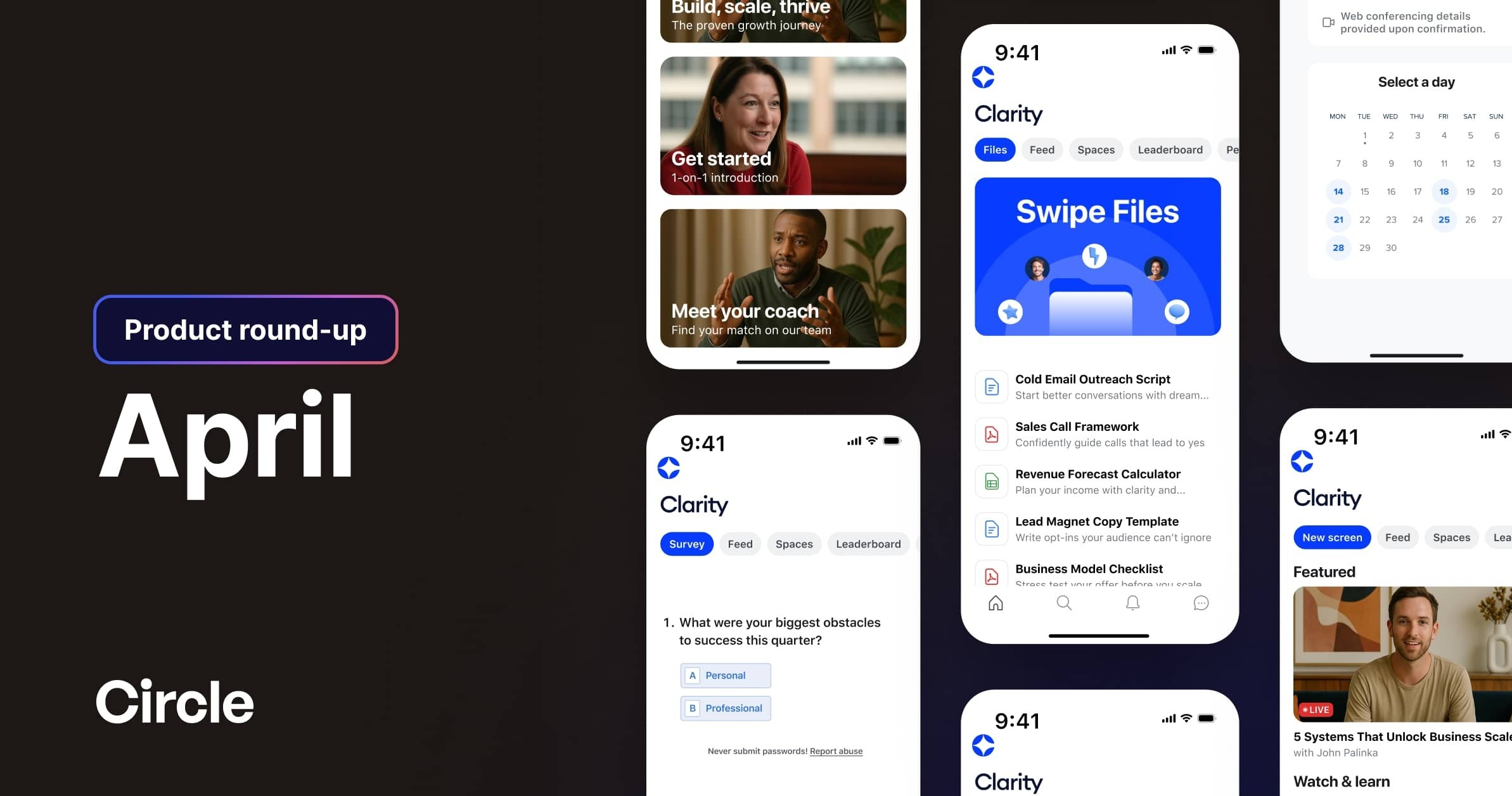 Introducing the Custom App Builder, AI summaries, and more | Circle ...
