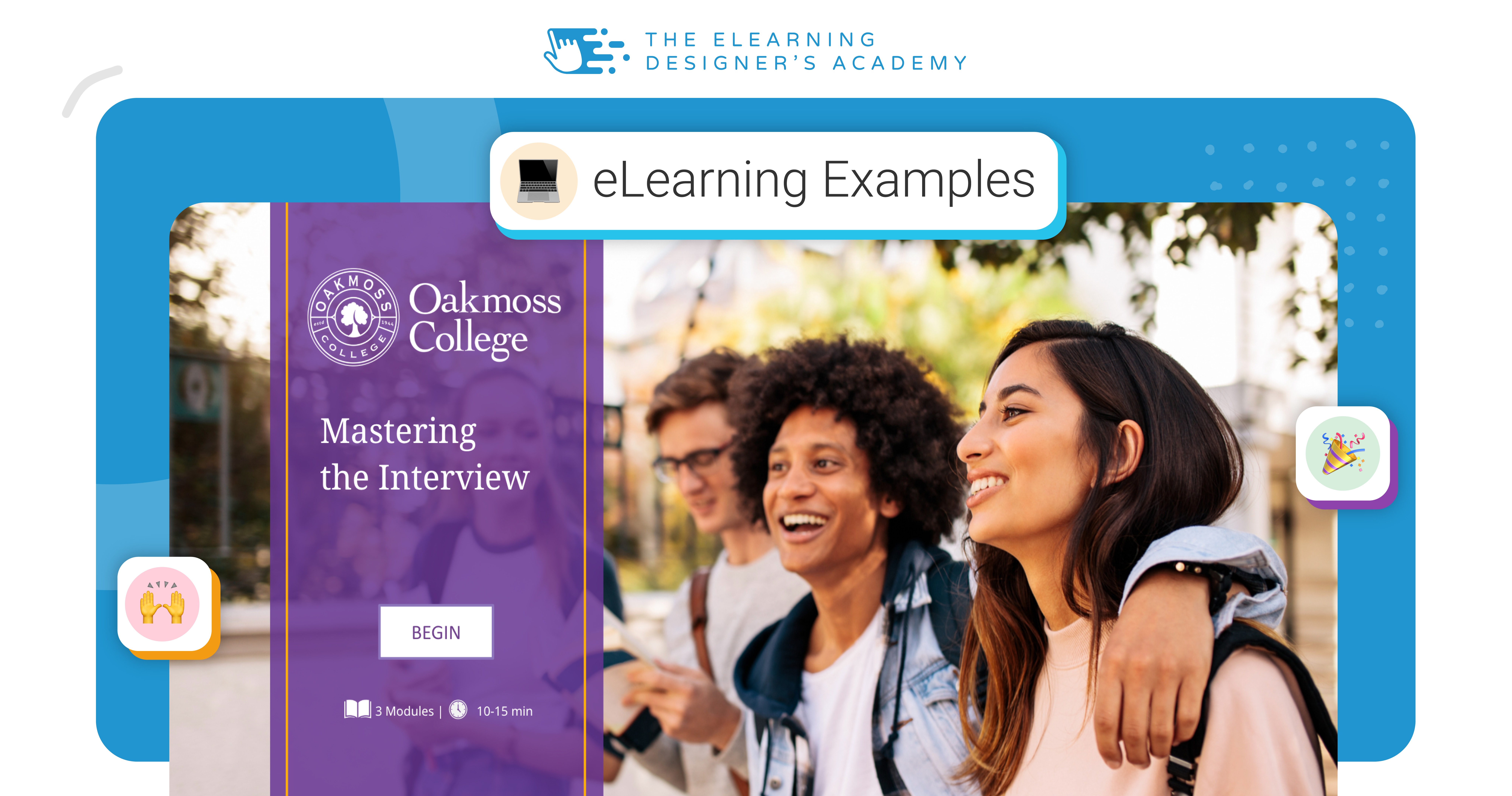 eLearning Example: Mastering the Interview | The eLearning Designer's ...