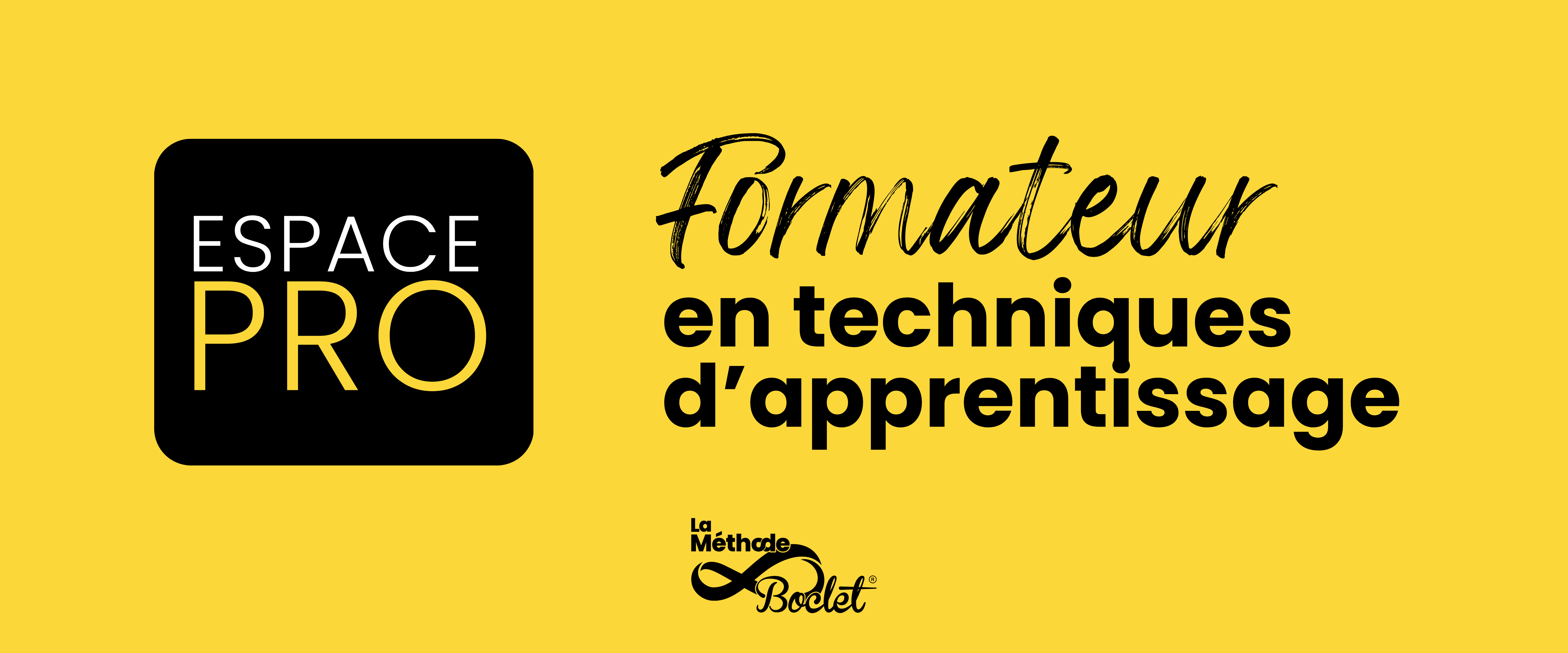 Espace Pro des Formateurs Méthode Boclet