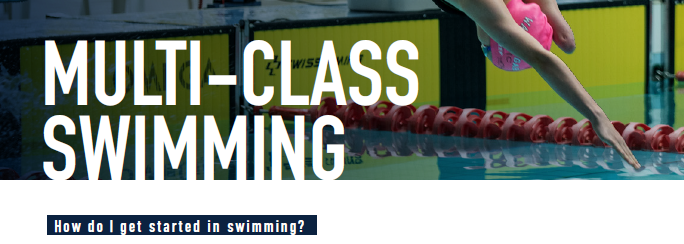 Resources- Supporting Education & Pathways in Multi-Class Swimming 📑 ...