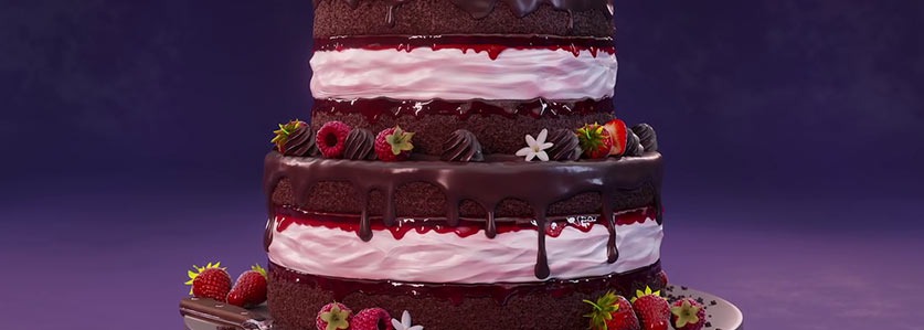 Birthday Cake Animation by Michał M. 'ultek' | CG Boost Community