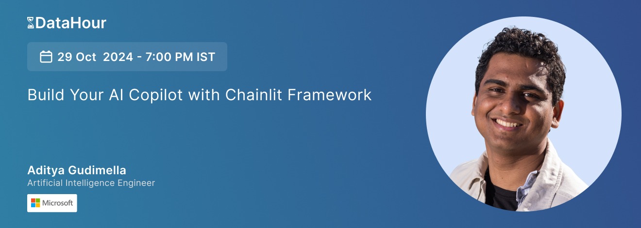 Build Your AI Copilot with Chainlit Framework | Analytics Vidhya