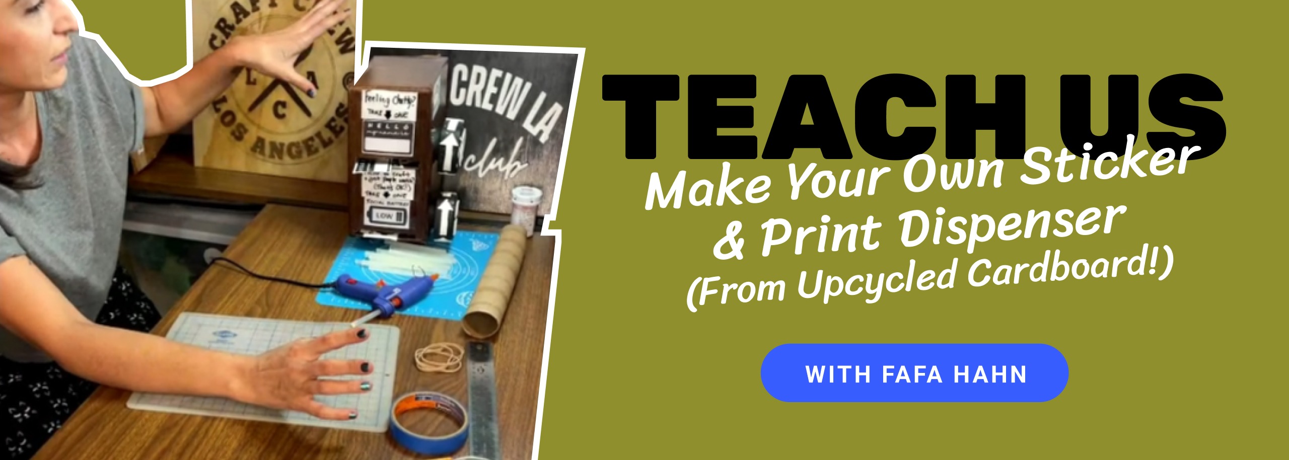 Make Your Own Sticker & Print Dispenser (From Upcycled Cardboard! | Peo Vee