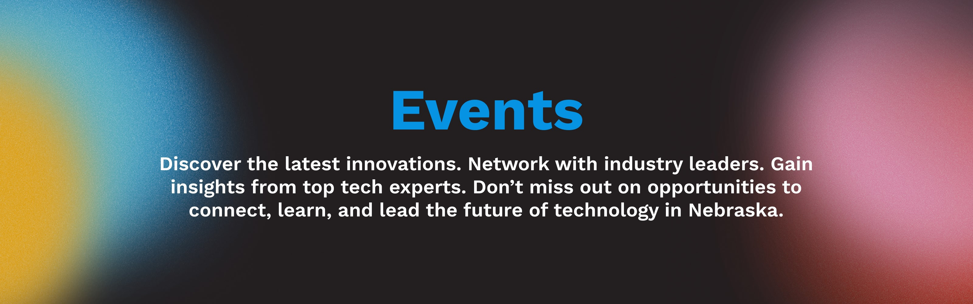 Tech Nebraska Events | Tech Nebraska