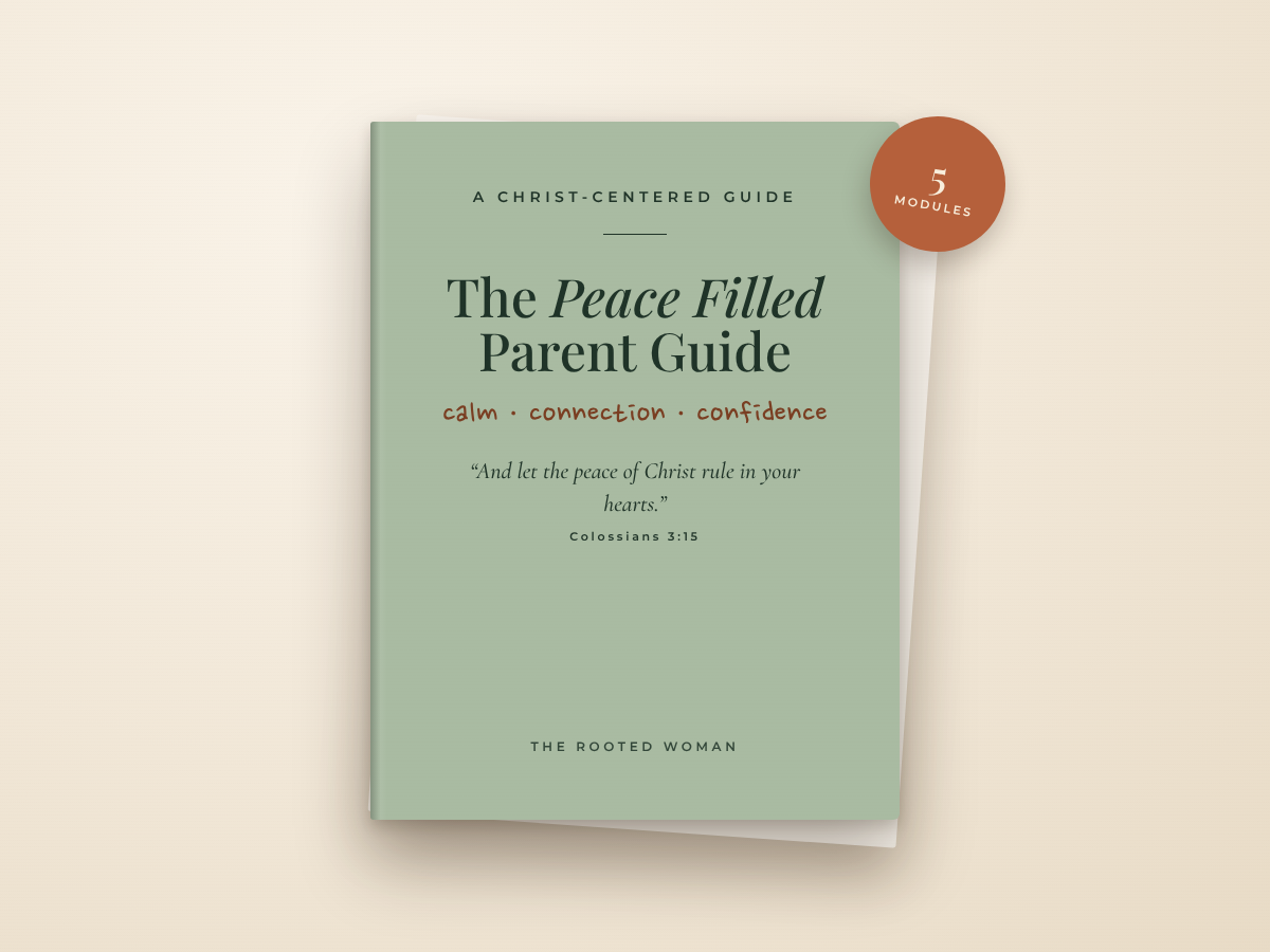 The Peace Filled Parent Guide cover