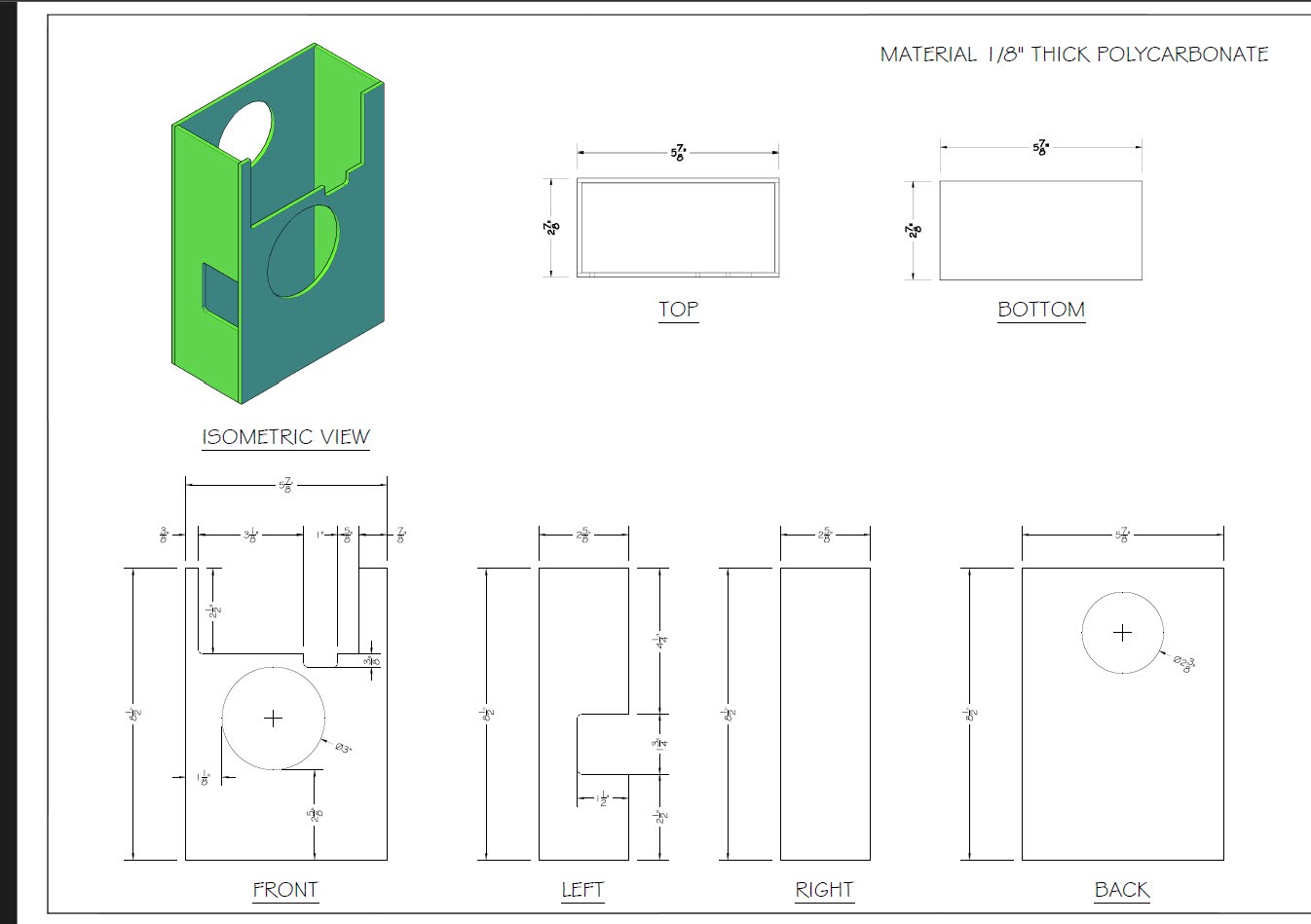 Landed my 1st client. They need (100) polycarb boxes made for a new ...