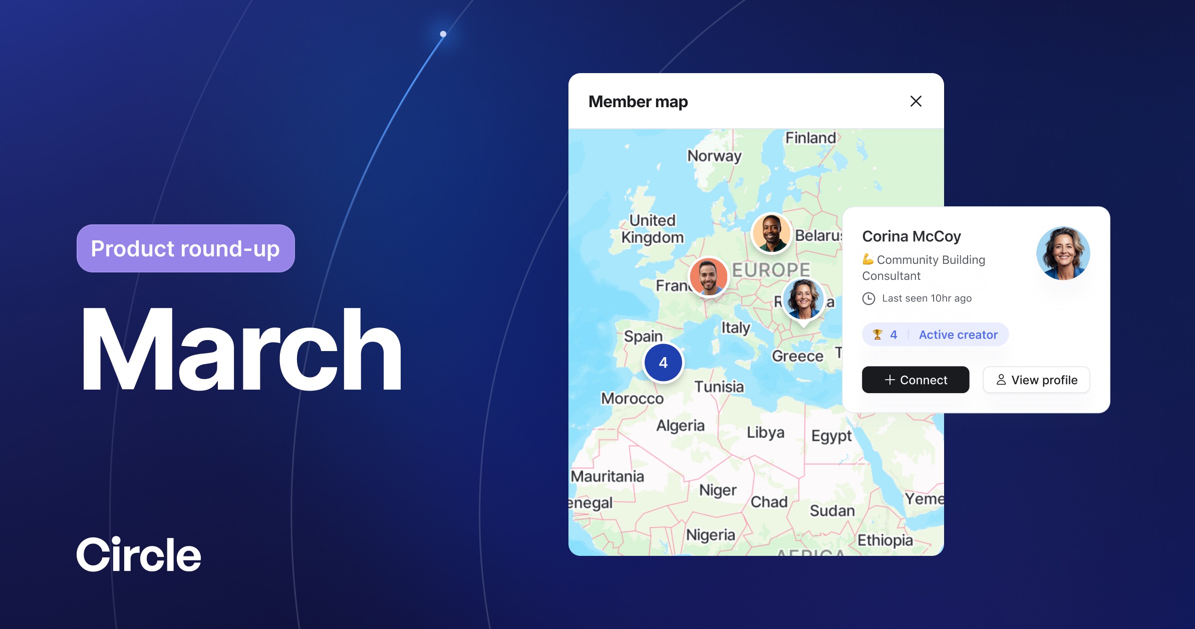 March update: Member map, video recorder, and more | Circle Community