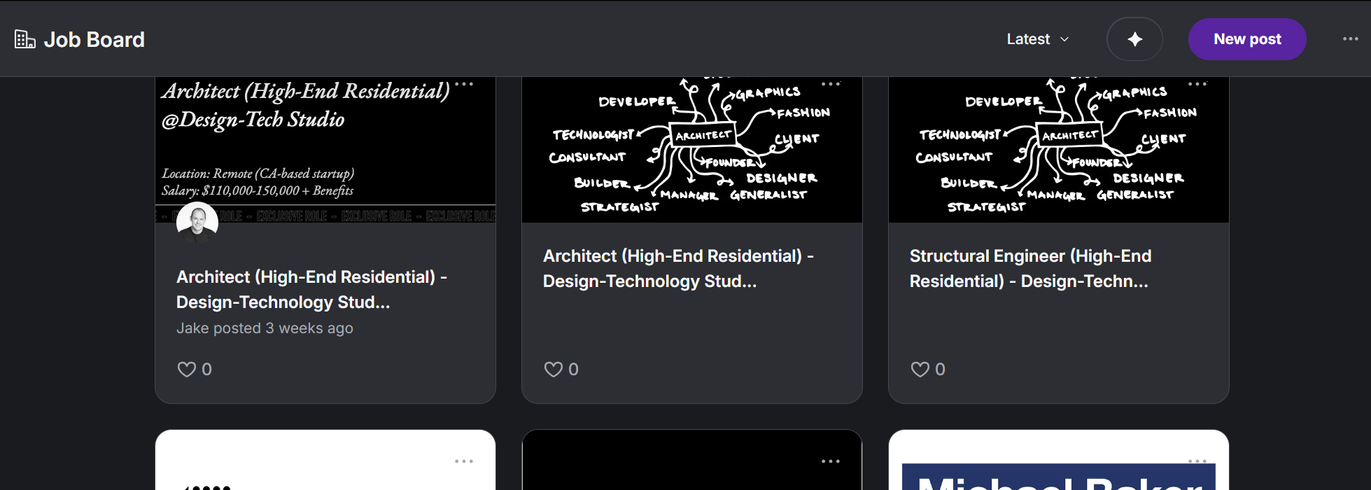Explore over 1700+ Paths on our Curated Job Board | Out of Architecture