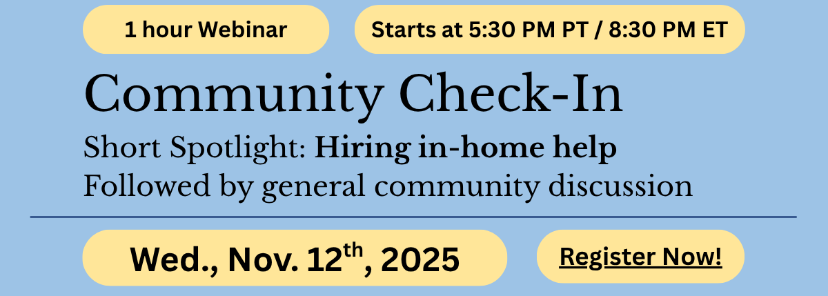 Community Check-In - Spotlight: Hiring In-home Help | Desi Daughters
