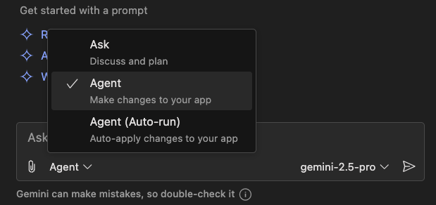 Firebase Studio 更新