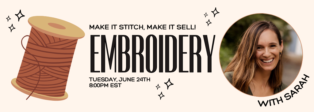 Threaded for Success: Sell More with Embroidery! | Printify Sellers Club