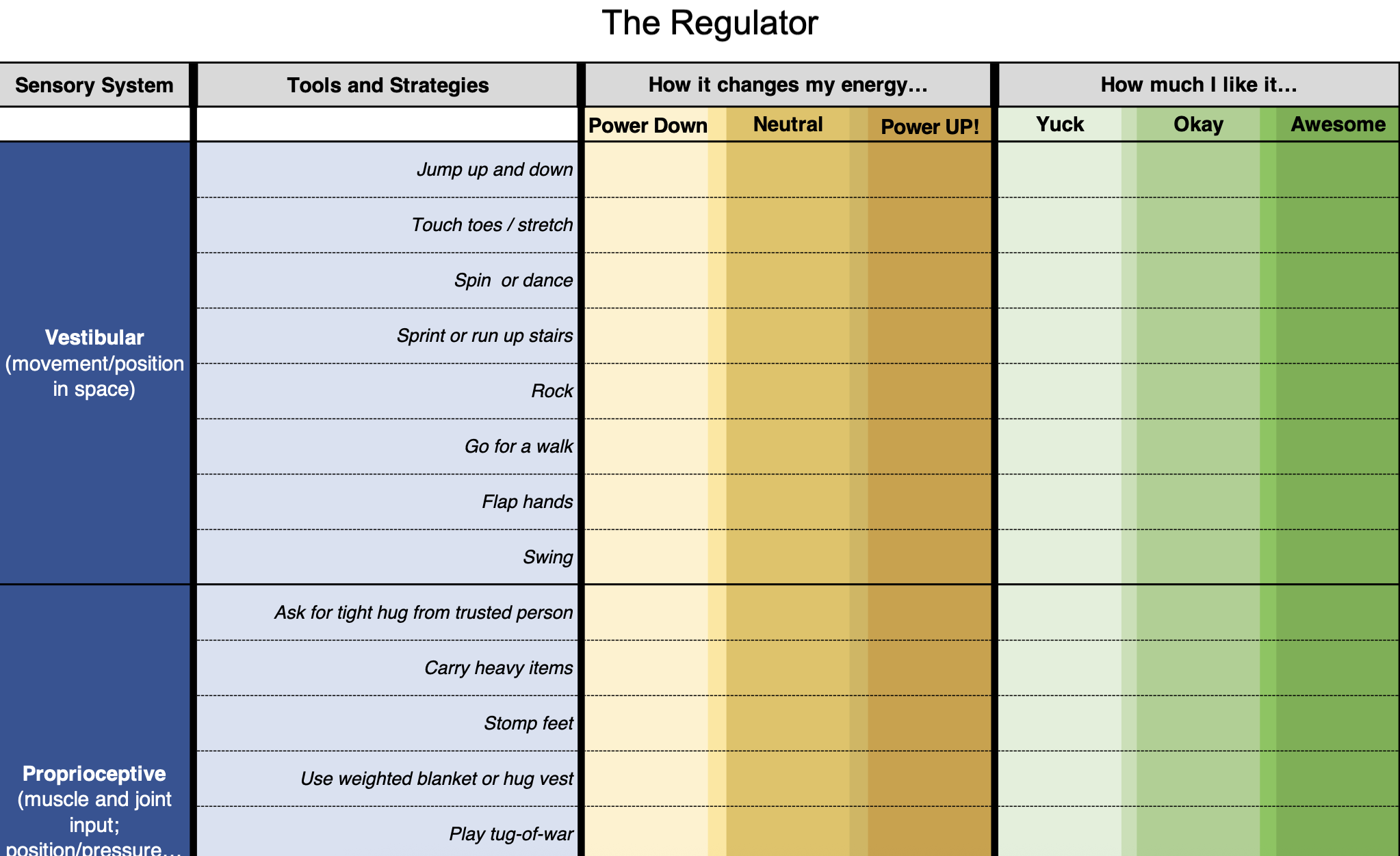 The Regulator | Autism Level UP!