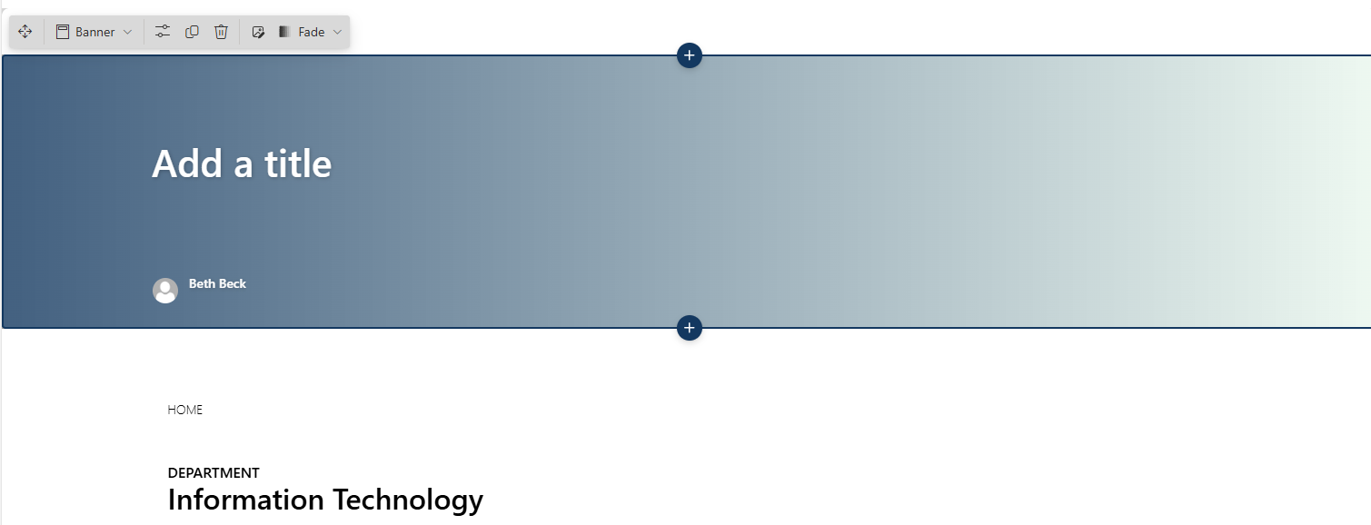 SharePoint online full-width header banner image size/scale | Collab365 ...