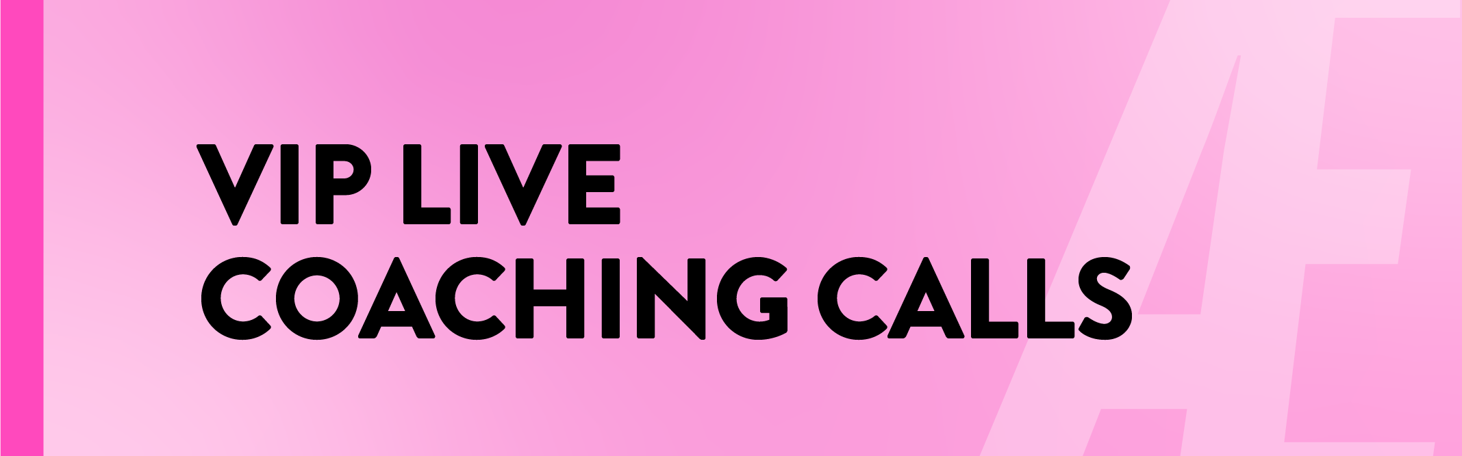 VIP Live Coaching Calls | aliciamerickson