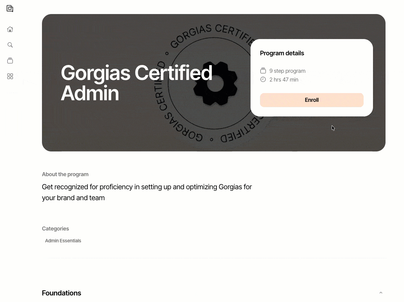 💠 Become a Gorgias Certified Admin | Gorgias