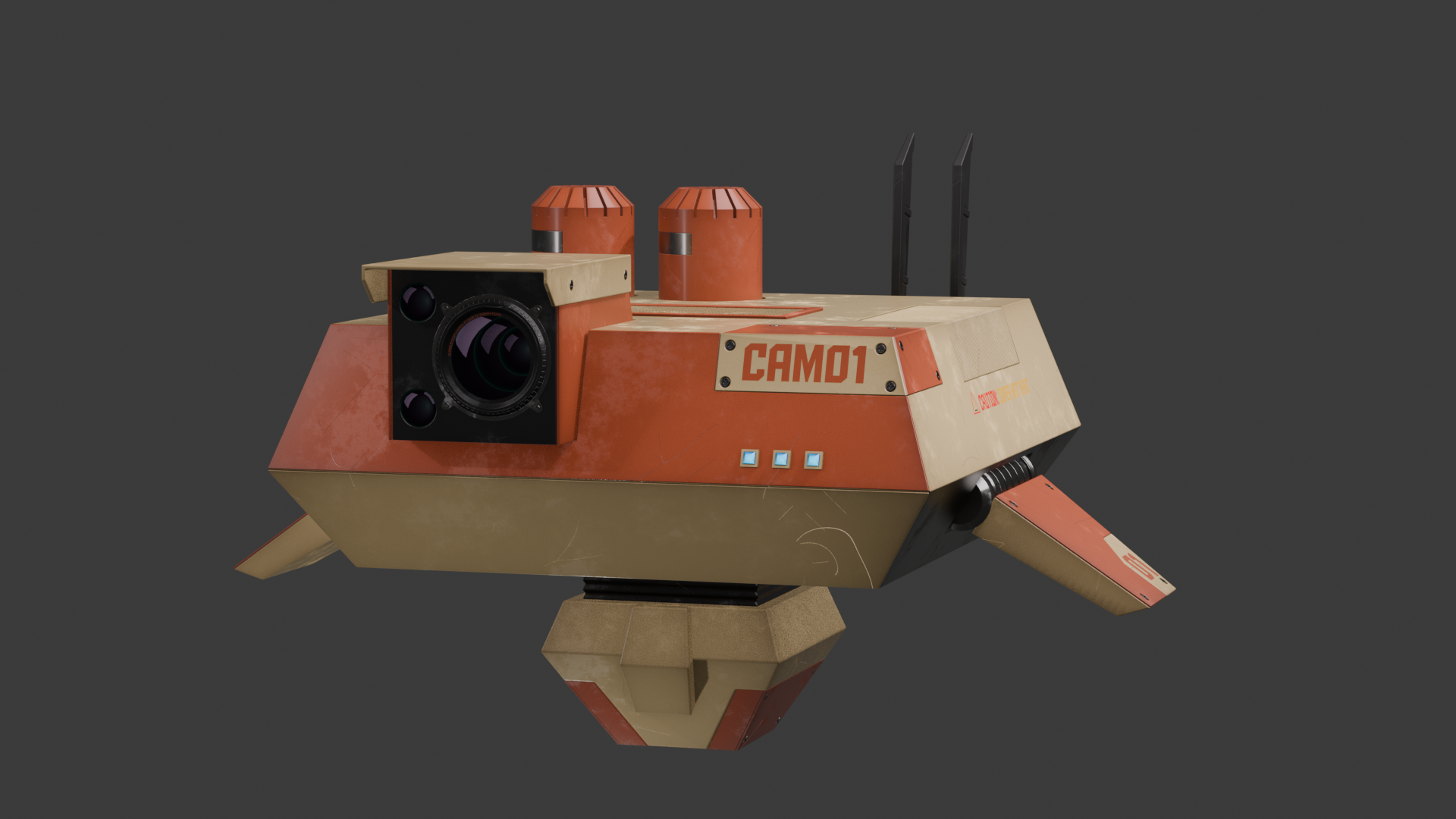 Basic-Bot V1 texturing ready | CG Boost Community