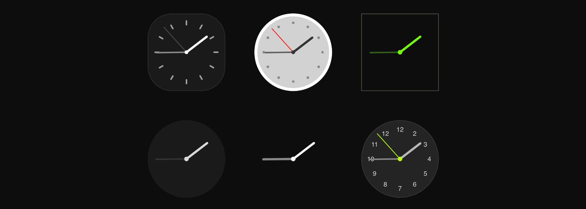 Analog Clock component | Framer