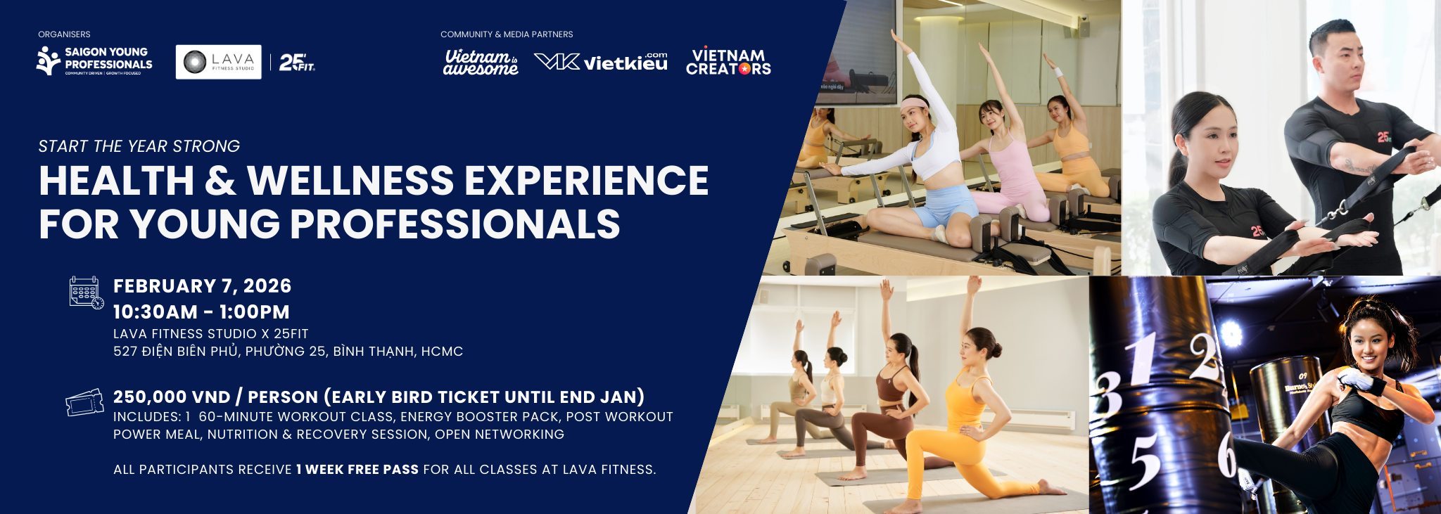 Start the Year Strong: Health & Wellness Experience for Young Professionals