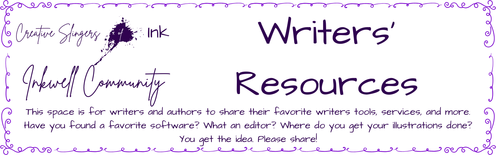 Writers' Resources | Inkwell Community