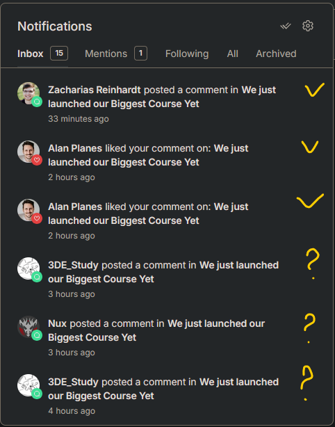 Notifications changes | CG Boost Community