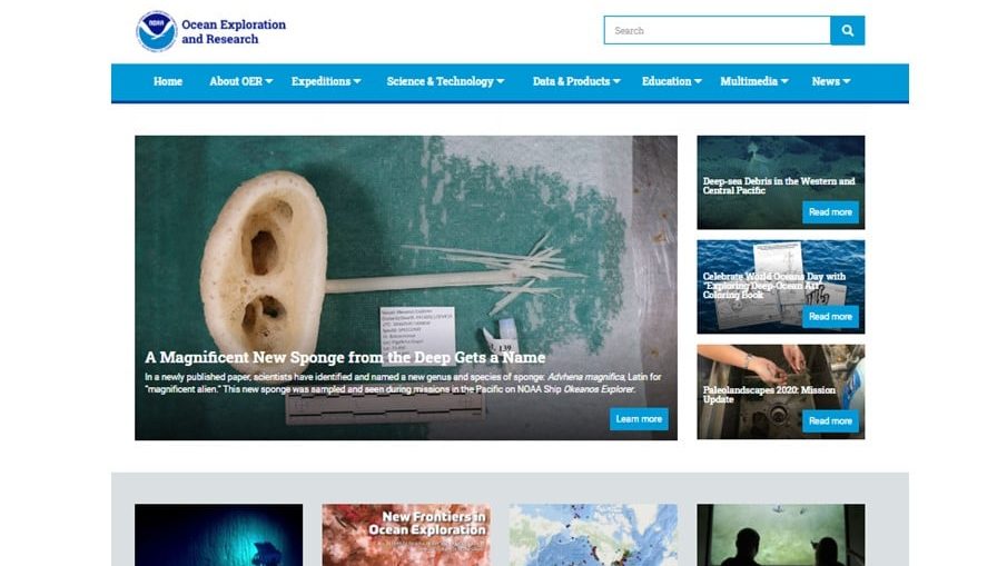 Ocean Explorer Website | Ocean Literacy UNESCO-IOC