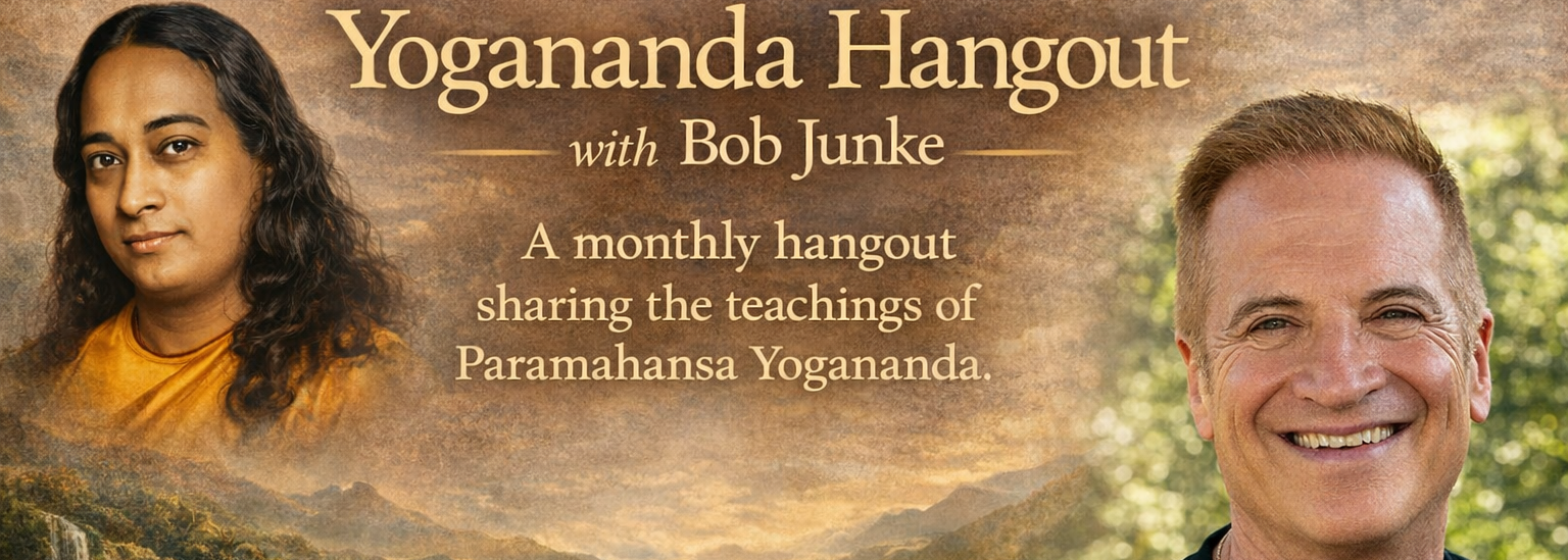 Yogananda with Bob Junke