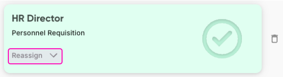 The right pane of the Packet setup showing form assignments with green status indicators